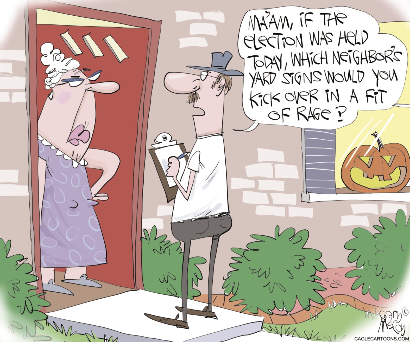 Editorial cartoon